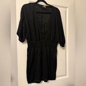 Victoria's Secret Black Swim Coverup